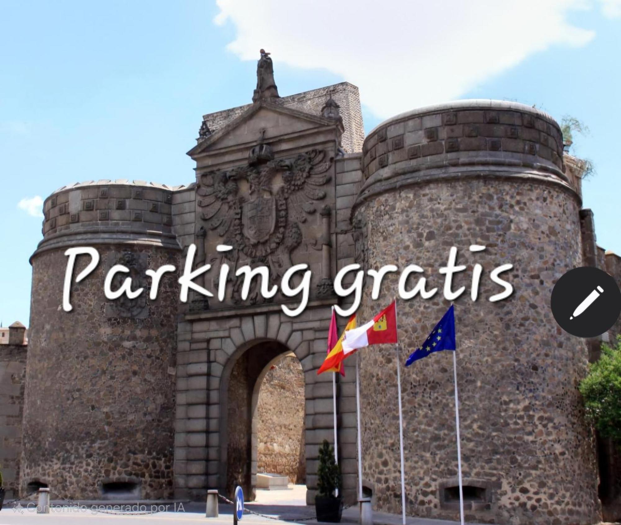 Puerta De Bisagra-Parking Gratis- Con 2 Habitaciones โตเลโด ภายนอก รูปภาพ